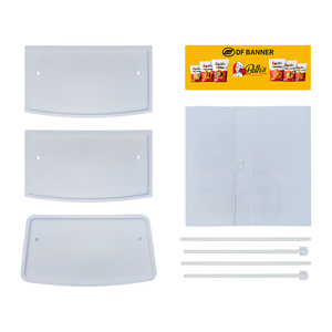 贸易展览会热卖展示柜台轻质定制面料促销抽样台 - Product Image 5