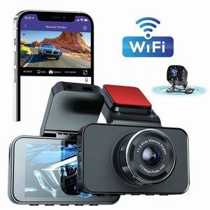 Relee HD 1080P Car Dash Camera WiFi Option Car Black Box Auto DVR Loop Recording Car Video Recorder Dual Lens Dash CamWith Touch - Product Image 4