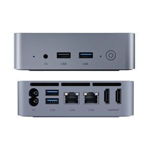 小型小型PC Intel Alder Lake N100 OUMAXポータブルデスクトップ小型フォームファクターコンピュータマイクロコンピュータ - Product Image 6