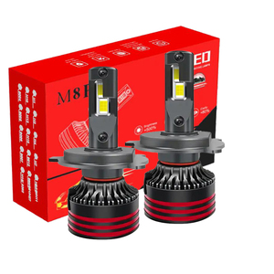 ระบบไฟอัตโนมัติ 24 V M8 Pro M10 Pro Super ถอดรหัสรุ่น 110W 20000LM H1 H3 H4 H7 H11 9005 12 V ไฟหน้า LED อัตโนมัติ 6000 K - Product Image 1