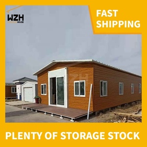 Contenedores modulares de construcción de casas prefabricadas, diseño moderno, a la venta, 20 pies, 40 pies, con escalones