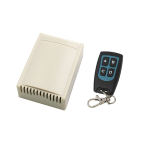 Interruttore di controllo accessi remoto Wireless 433Mhz un doppio Controller a quattro vie pulsante di apertura della porta del tipo di apprendimento 12V - Product Image 1