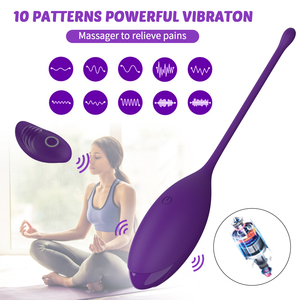 Ylove máy rung điều khiển từ xa có thể sạc lại USB 10 tốc độ cho nữ Đồ chơi tình dục trứng tình yêu silicon cấp thực phẩm <span class=keywords><strong>kegel</strong></span> tập thể dục âm đạo - Product Image 3
