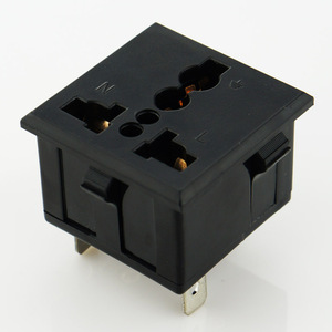 High Quality Socket Outlet Universal German EU AUS <strong>UK</strong> Table <strong>Mount</strong> Socket Outlet Australia New Zealand Electrical Outlet 50*50mm - Product Image 2