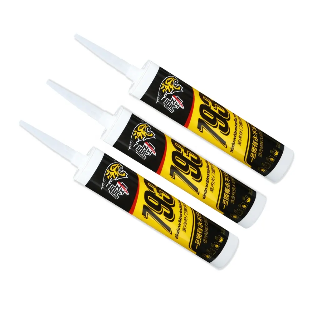 793 Hujin High Temperatures multi purpose neutral silicone sealant neutral silicon glue waterproof silicone sealant