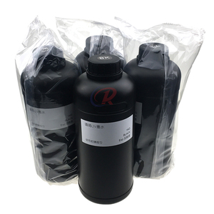 Tinta UV negra para código de lote, máquina de codificación de fecha de caducidad, codificador de impresora, tinta UV de inyección de tinta CIJ para cabezal de impresión Ricoh GEN5 Konica - Product Image 1