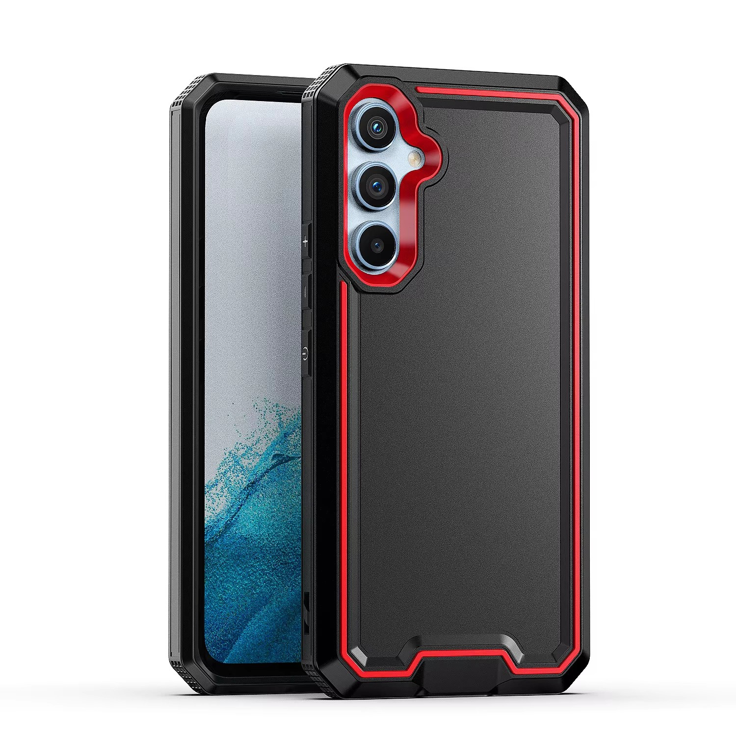 Negro + rojo