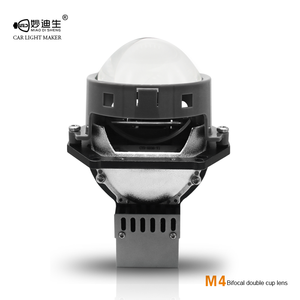 M4 High Brightness Double Light Double Cup <strong>LED</strong> Lens <strong>Bi</strong> <strong>Led</strong> Projector Lens 3.0 <strong>Bi</strong> <strong>Led</strong> Laser <strong>Led</strong> Headlights Projector
