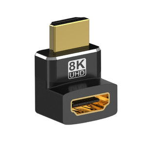 8K HDTV macho a hembra adaptador lateral doble ordenador decodificador TV a Monitor proyector fundición pantalla Cable HDMI convertidor - Product Image 6