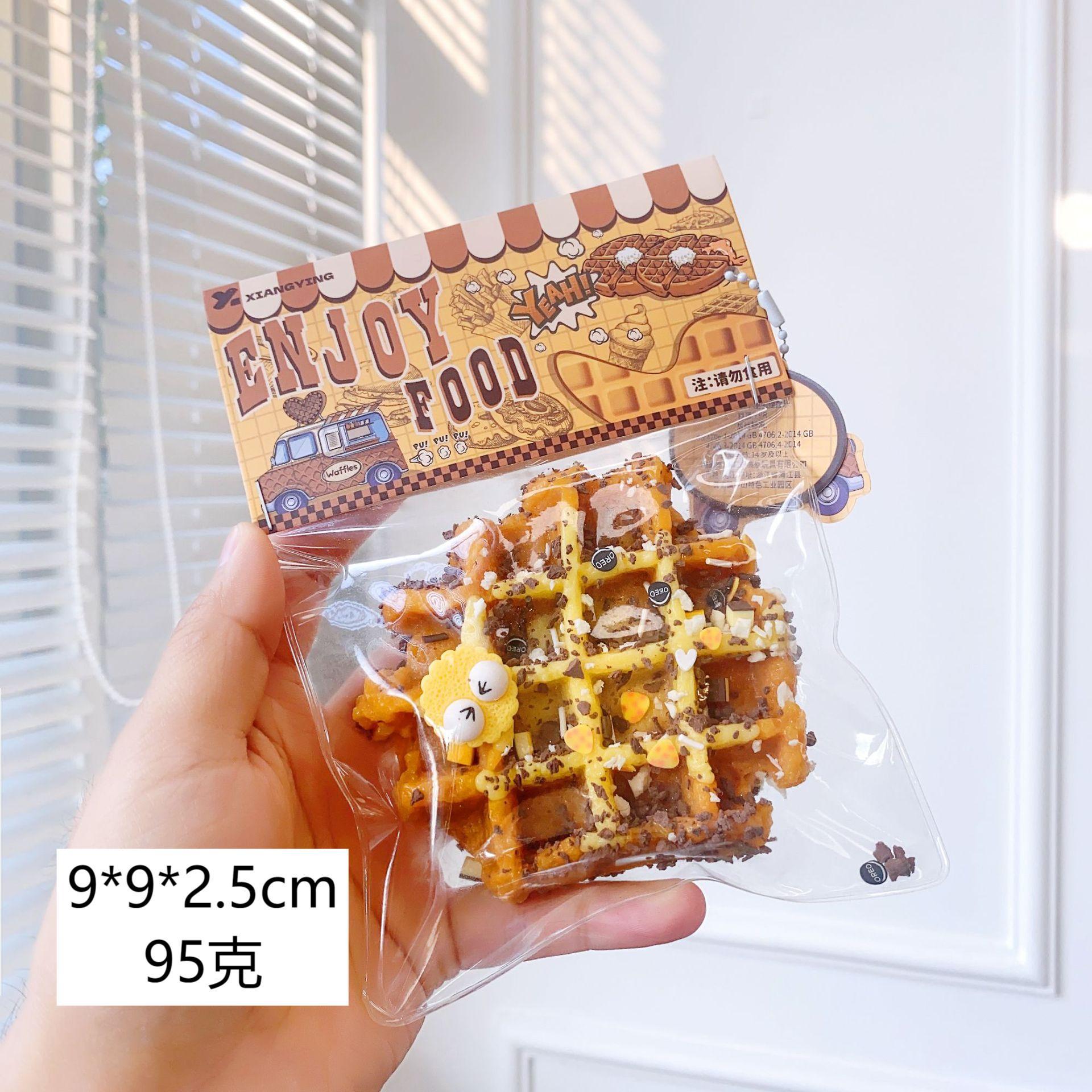 Caramel waffles