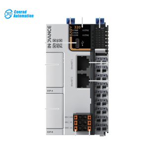 INOVANCE PLC Easy320-0808TN Powerful Motion <strong>Control</strong> Ethernet Communication Ethernet/<strong>IP</strong> Drives Modbus <strong>TCP</strong> Electrical Equipment - Product Image 1
