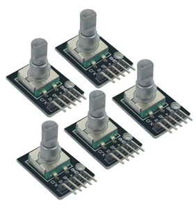 KY-040 360度回転式エンコーダースイッチモジュールレンガセンサースイッチ開発PotentioメーターノブキットArduino用 - Product Image 4