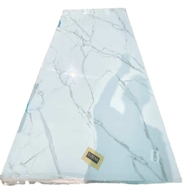 PVC-Marmorplatte Wasserdichte UV-Platte PVC-Platte in Marmor farben für Innenwände und Decken dekoration
