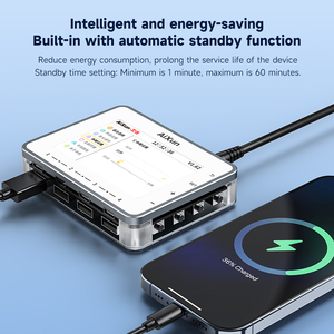 AIXUNPF26インテリジェントマルチチャンネル急速充電260W強力な電力と複数のポート急速充電ステーションハブ - Product Image 6