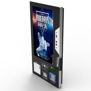 Touchscreen-Kiosk-Totem mit Ticket drucker Barcode-Kreditkarten leser Funktions-SDK für kunden spezifische Software entwicklung