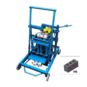 Máquina de fabricación de ladrillos de bloques huecos manual fácil de operar/máquina de fabricación de ladrillos de molde de hormigón a bajo precio - Product Image 1