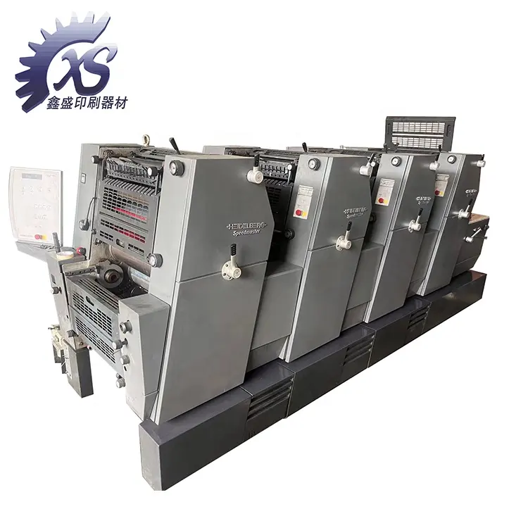 Usado GTO 52 Offset Printing Machine 4 cores para venda Ano 2002 Multi-color GTO52 Machine