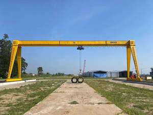 Điện thoại di động đơn dầm đường sắt gắn giàn cần cẩu cho ngành công nghiệp xây dựng 32 tấn công suất mới Palăng lõi động cơ bao gồm - Product Image 4