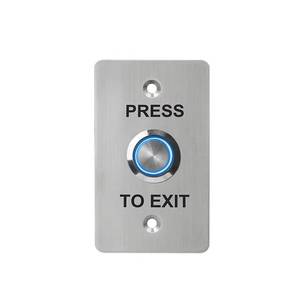 Pulsante impermeabile dell'uscita di spinta dell'acciaio inossidabile con LED per il sistema di controllo di accesso della porta RFID - Product Image 4