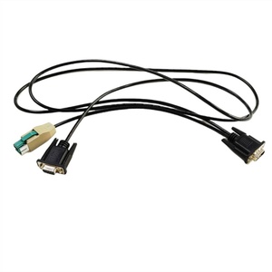 DB9ตัวผู้กับตัวเมีย DB9และสายดาต้า USB 12V DB9ตัวผู้เสียบไปยังสายแยก2เส้น D-Sub ตัวผู้และ USB ที่จ่ายไฟ - Product Image 3