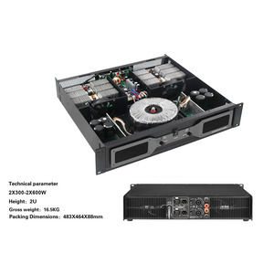 High End Quality <strong>Mixer</strong> Amplifier Speaker <strong>Pro</strong> Sound Equipment Audio 2U High Power Two Channel 2X1500W Peak Sound Amplifiers Audio