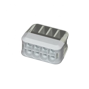 プッシュインクイックコネクトターミナル白ハードワイヤコネクタオートクランプ1入力1出力 - Product Image 6