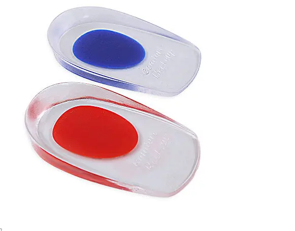 Almofada de silicone gel confortável de sapato, almofada de calcanhar para proteger o calcanhar