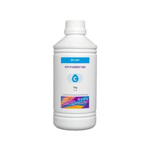 厂家价格直接给Epson打印机用胶片白色墨水CMYK增塑溶胶颜料数字热转印DTF墨水 - Product Image 1