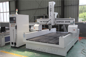 Enrutador cnc de madera de 3 ejes, 4 ejes con enrutador atc 1325 cnc para máquina de corte y grabado - Product Image 4