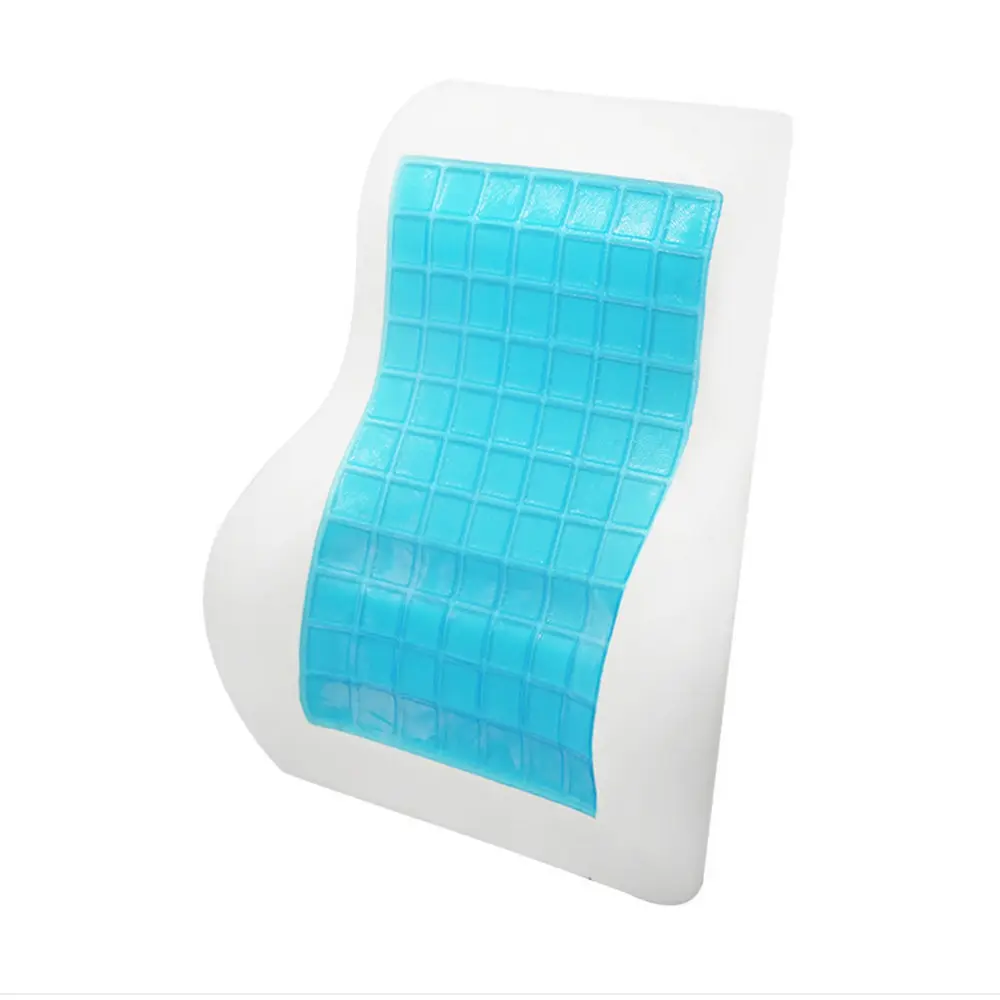 Cojín transpirable de gel de silicona para el hogar, dormitorio, sala de estar, oficina, silla de ruedas