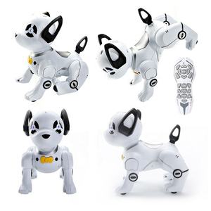 Intelligent One-Button Remote Control <strong>Robot</strong> Dog Toy for Children Early Education Electric <strong>Programming</strong> with Plastic Material