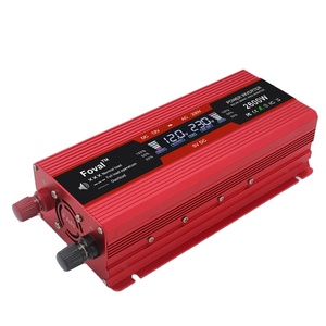Inversor 1000W 2600W corrigido inversor de energia das ondas senoidais 12V 24V a 110V 220V dc para ac inversor solar