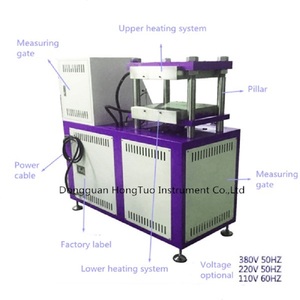 Plastic Rubber <strong>Testing</strong> Equipment <strong>Servo</strong> <strong>Control</strong> High Precision Rubber Vulcanizer Lab Platen Vulcanizing Press <strong>Machine</strong> - Product Image 5