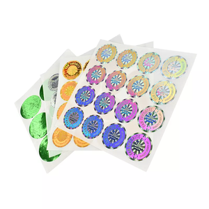 Anti-Counterfeit Custom Shape Holographic Sticker 3D Laser Hologram Label With QR <strong>Code</strong> <strong>Verification</strong> - Product Image 4