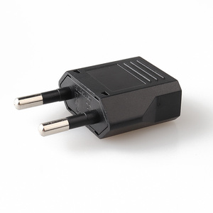 <strong>US</strong> to EU Euro Europe <strong>Plug</strong> <strong>Plug</strong> Converter 2 Round <strong>Plug</strong> AC Converter Travel Adapter American <strong>US</strong> to EU Electrical Socket - Product Image 1