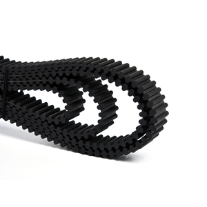 Circular <strong>Arc</strong> Double Sided Toothed Conveyor Belt Industrial Transmission Timing Belts for Glass Edging Machines