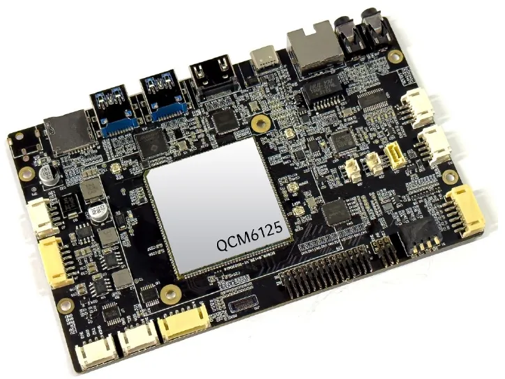 Getcom.AI DC686 Androidboard ผลิตโดย Qualcomm 6125 ชิปเซ็ต Android 10 ใช้ในสมาร์ททีวี, เครื่องประชุม, อุปกรณ์ IoT