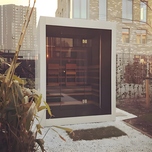 High-End Modern Square Sauna With Wooden <strong>Structure</strong> and Smart Air Purification <strong>System</strong> - Product Image 4