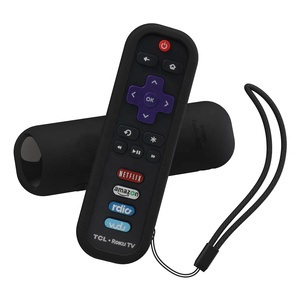 SIKAI cilt dostu anti-kayıp RoHS test silikon darbeye koruyucu kapak için TCL Roku 3600R için TCL Roku RC280 TV uzaktan - Product Image 6