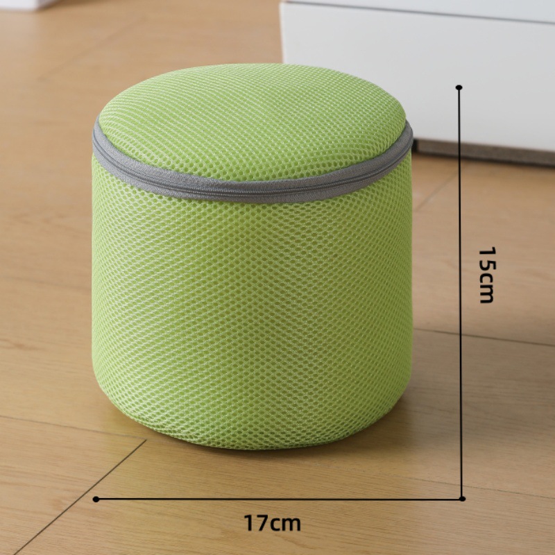 Sac de lavage de sous-vêtements vert avocat 15*17 cm