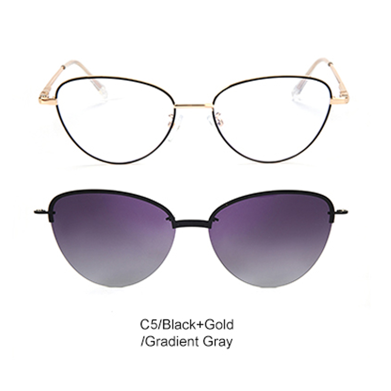 C5 Negro + Oro/Gradiente Gris