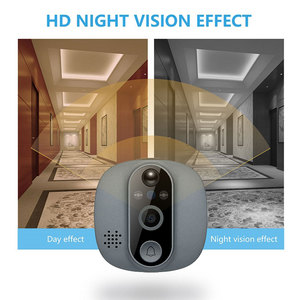 30% OFF Tuya Smart Home безопасности дистанционные Цифровые дверные звонки для телефона, с низким потреблением энергии, видеодомофон камера с глазок легко устанавливается! - Product Image 4
