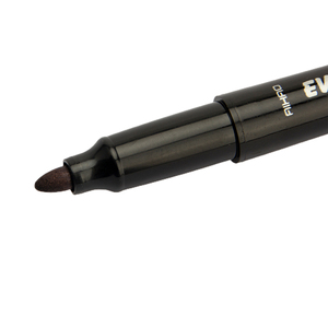 Vente en gros Mini marqueurs permanents personnalisés à 4 couleurs Pointe en plastique avec anneau en métal Largeur d'écriture de 6mm pour papier - Product Image 5