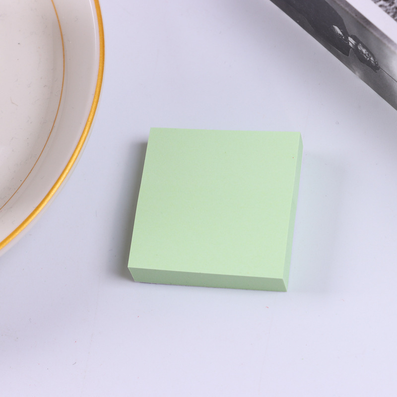 Light green 100 sheets 3.8cm * 3.8cm