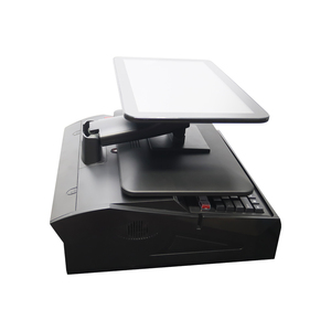 Venta al por mayor 15,6 pulgadas pantalla Pos sistema supermercado todo en una doble pantalla Pos caja registradora máquina de ordenador - Product Image 4