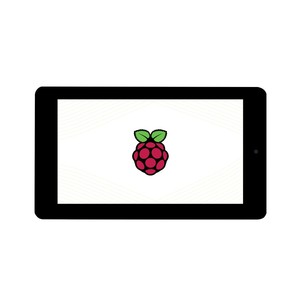 7-дюймовый емкостный сенсорный дисплей для Raspberry Pi, с фронтальной камерой 5MP, 800x480, DSI - Product Image 1