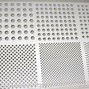 Fogli perforati decorativi prodotti in fabbrica e piastre in rete perforata da materiali zincati. - Product Image 3