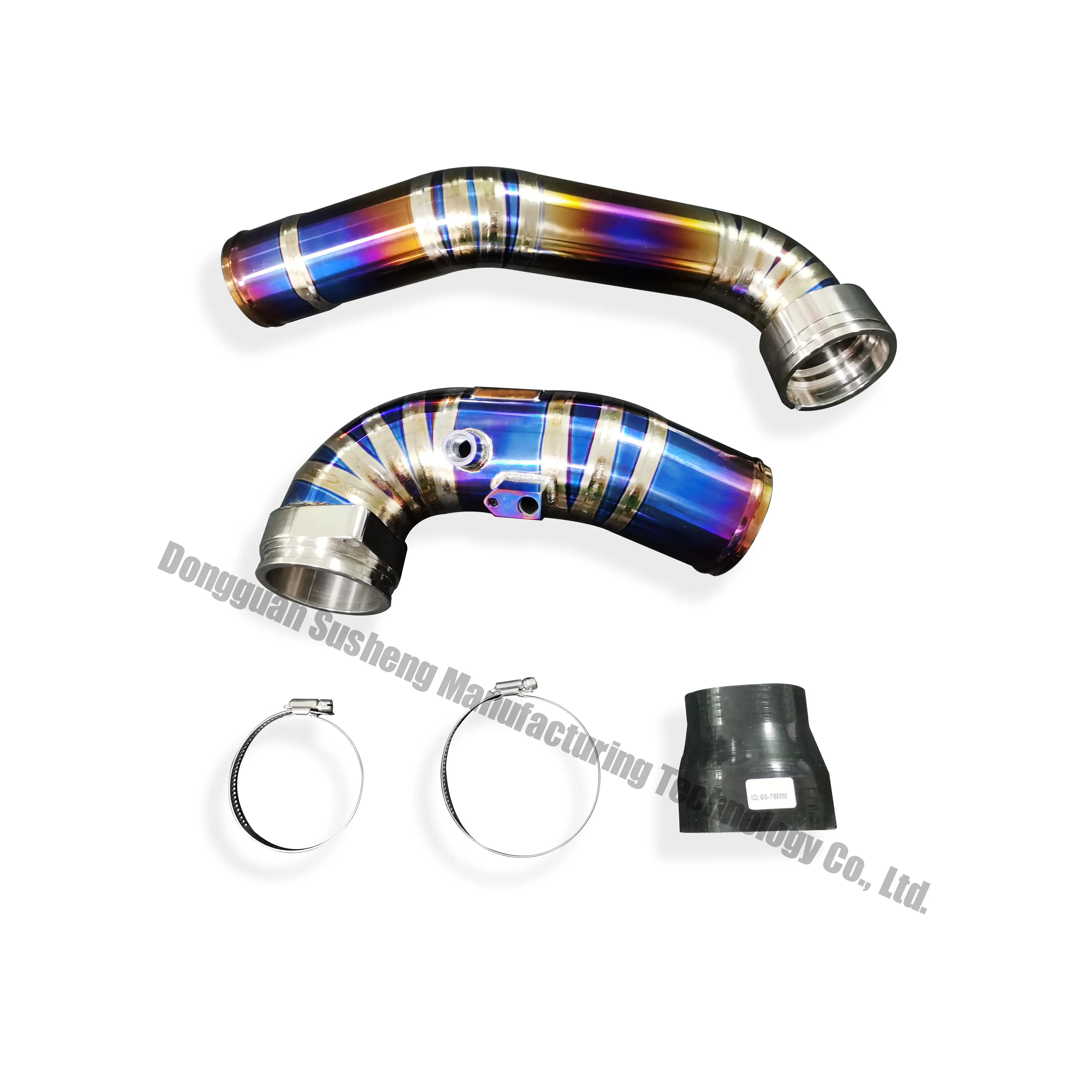 Full system exhaust Car modifications exhaust flexible pipes for Surpa A90 air intake pipe