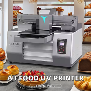 Manufacturer Custom XP600 I3200 A3 UV Inkjet <strong>Printer</strong> DX5 Print Heads Food Image Printing Cakes Chocolates PVC DTG A4 <strong>A5</strong> <strong>Printer</strong>