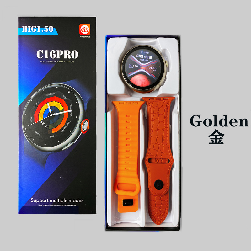 C16pro double bracelet-or